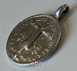 Rare medaille religieuse ancienne 17 eme argent massif
