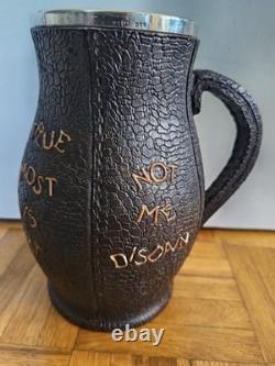 Rare pichet, carafe ancien Royal Doulton Lambeth Slater's Patent 1885-1900