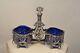 Saliere Saleron Ancien Argent Massif Antique Silver Salt Cellar 19th C