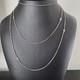 Sautoir Argent Xix&egrave; Ancien Long Collier 130 Cm 19thc Silver Necklace