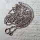Sautoir Argent Xixè Ancien Long Collier 142 Cm Belle Maille 19thc Necklace