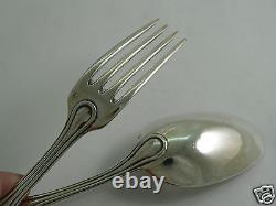 Service a salade argent massif ancien XIX server piece sterling silver 19th 224g
