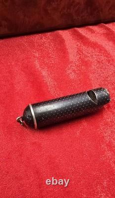 Sifflet Argent Massif Ancien Vesta Case Whistle Sterling Silver